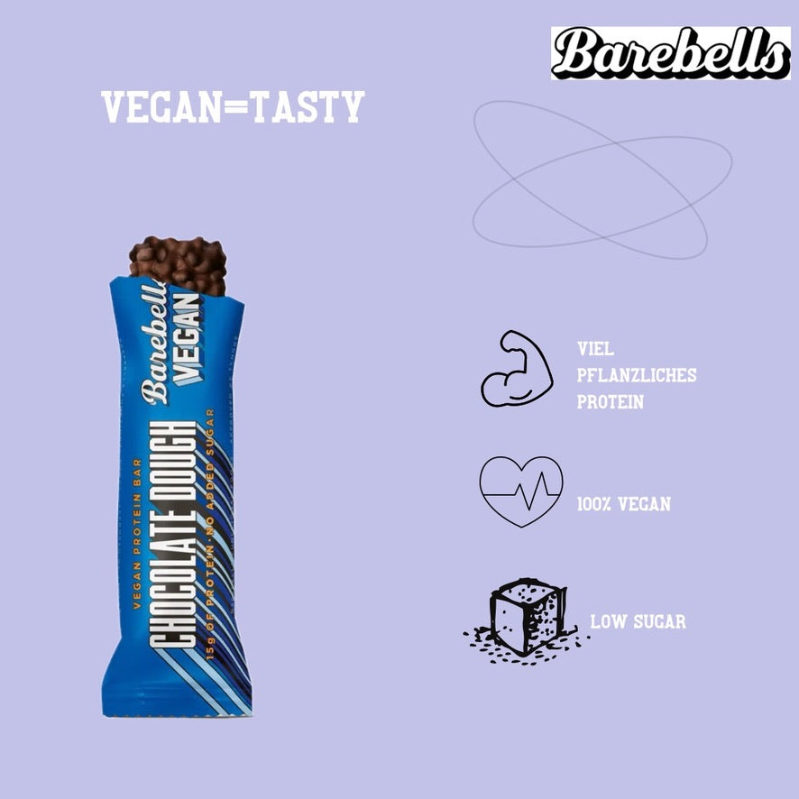 Barebells Vegan Protein Bar Chocolate Dough