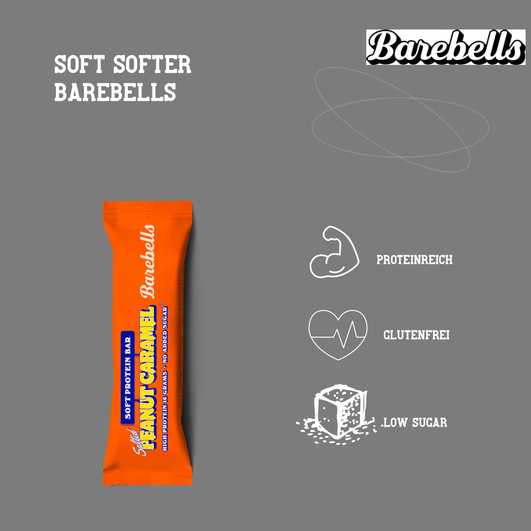 Barebells Soft Protein Bar Peanut Caramel