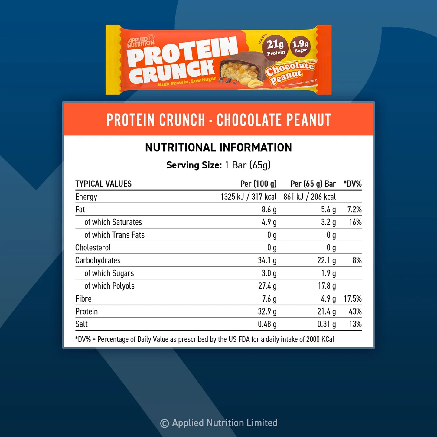 Applied Nutriton Protein Crunch