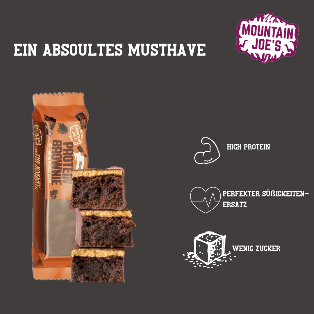 Mountain Joes Protein Brownie Chocolate