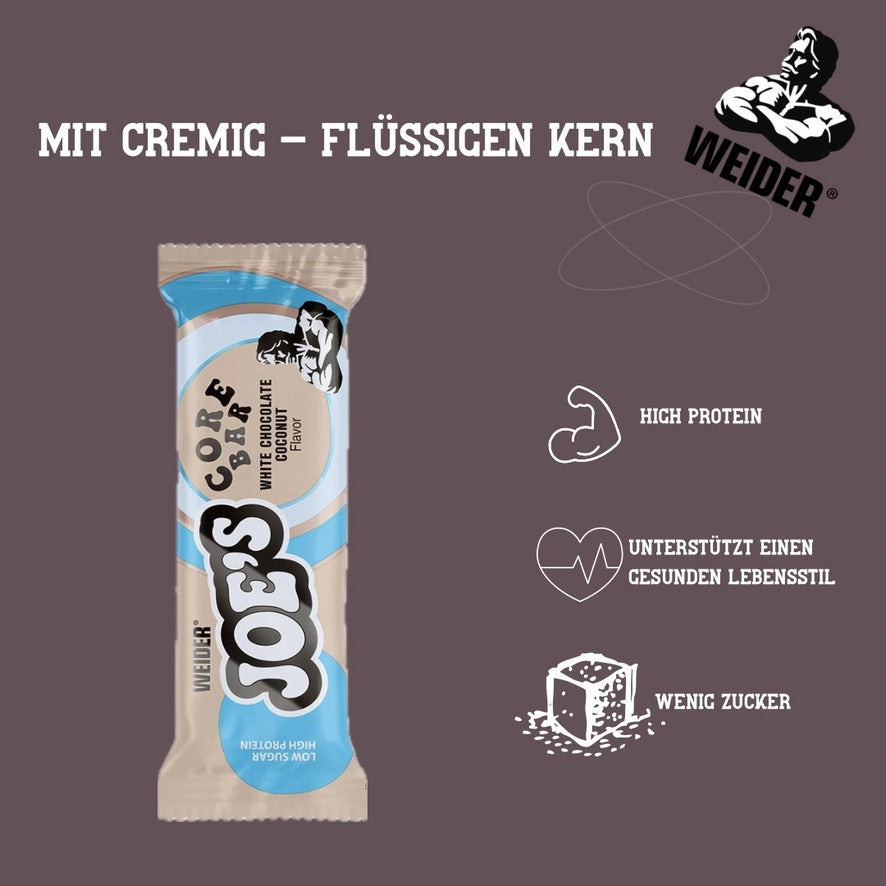 Weider Joe's Core Bar White Chocolate Coconut