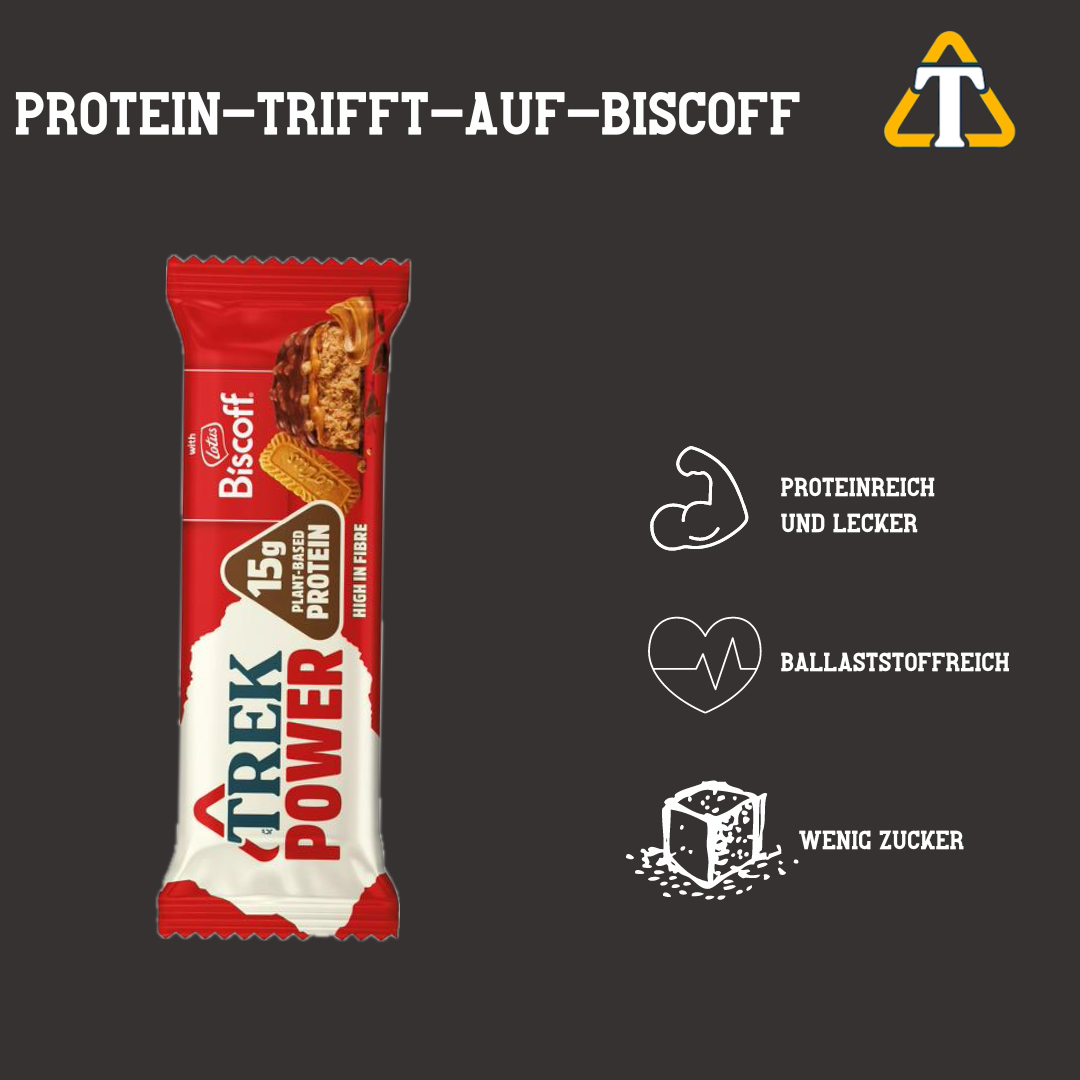 Trek Power Protein Bar Biscoff