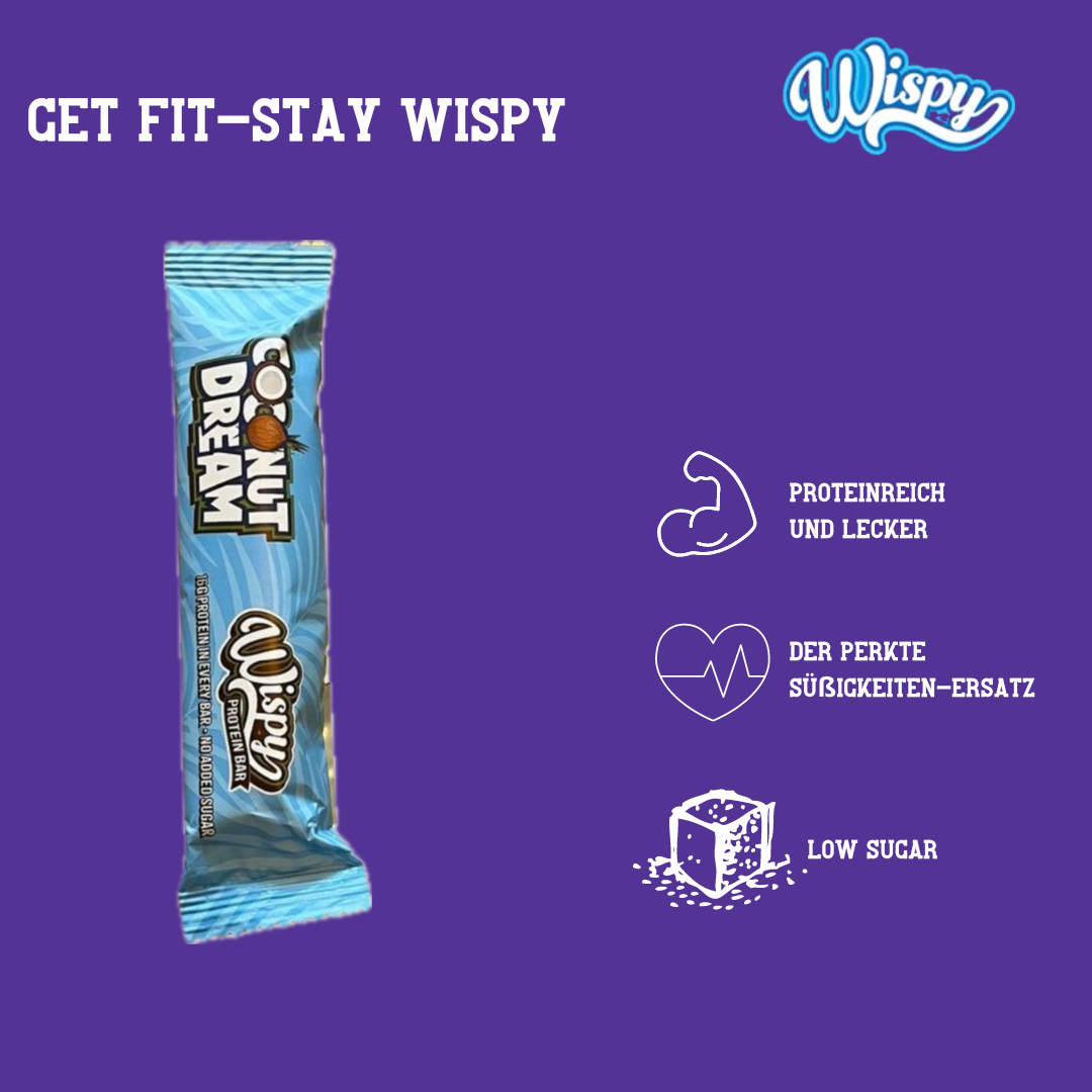 Wispy Protein Bar Coconut Dream