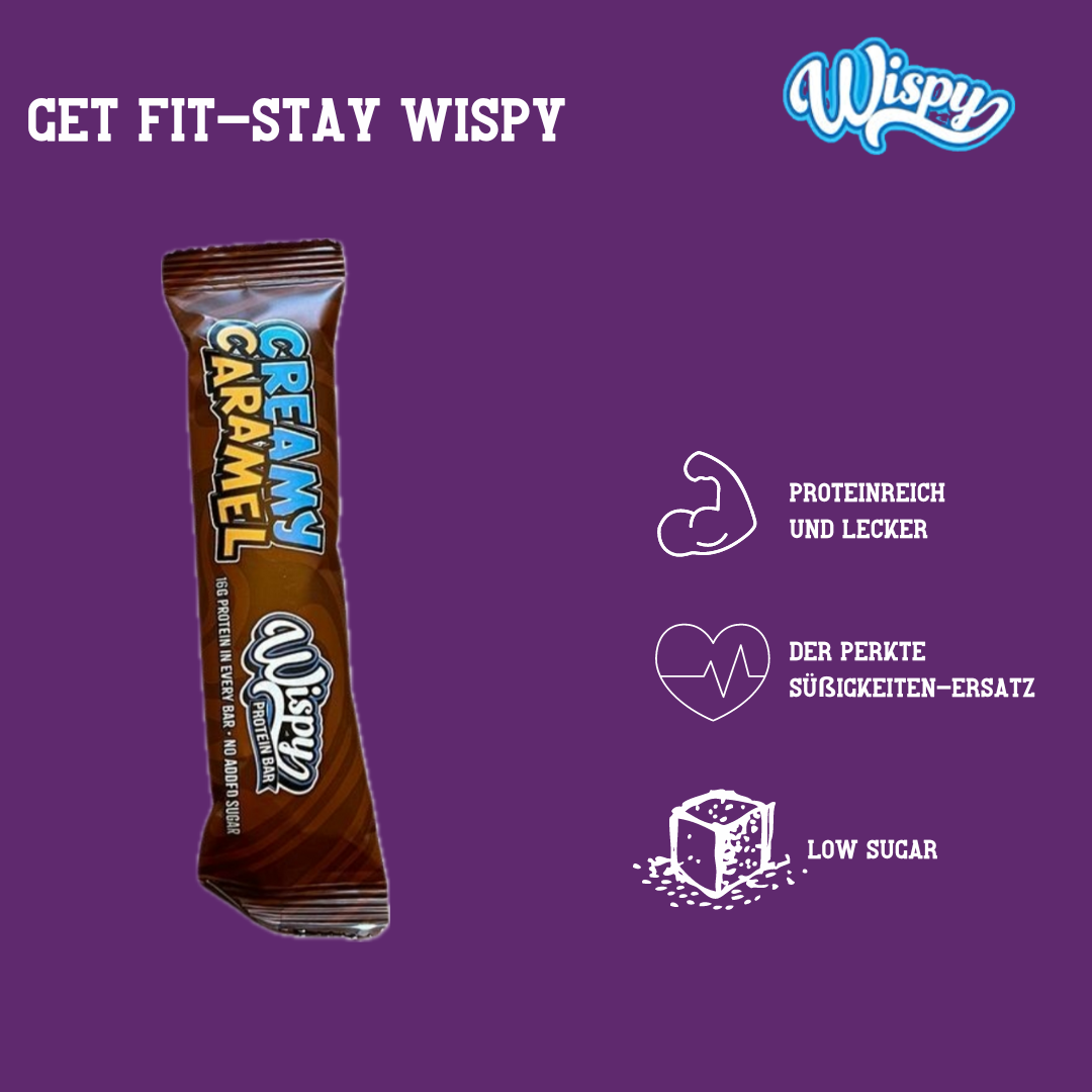 Wispy Protein Bar Creamy Caramel