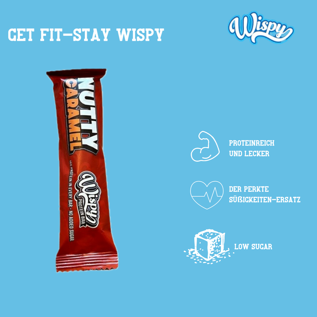 Wispy Protein Bar Nutty Caramel