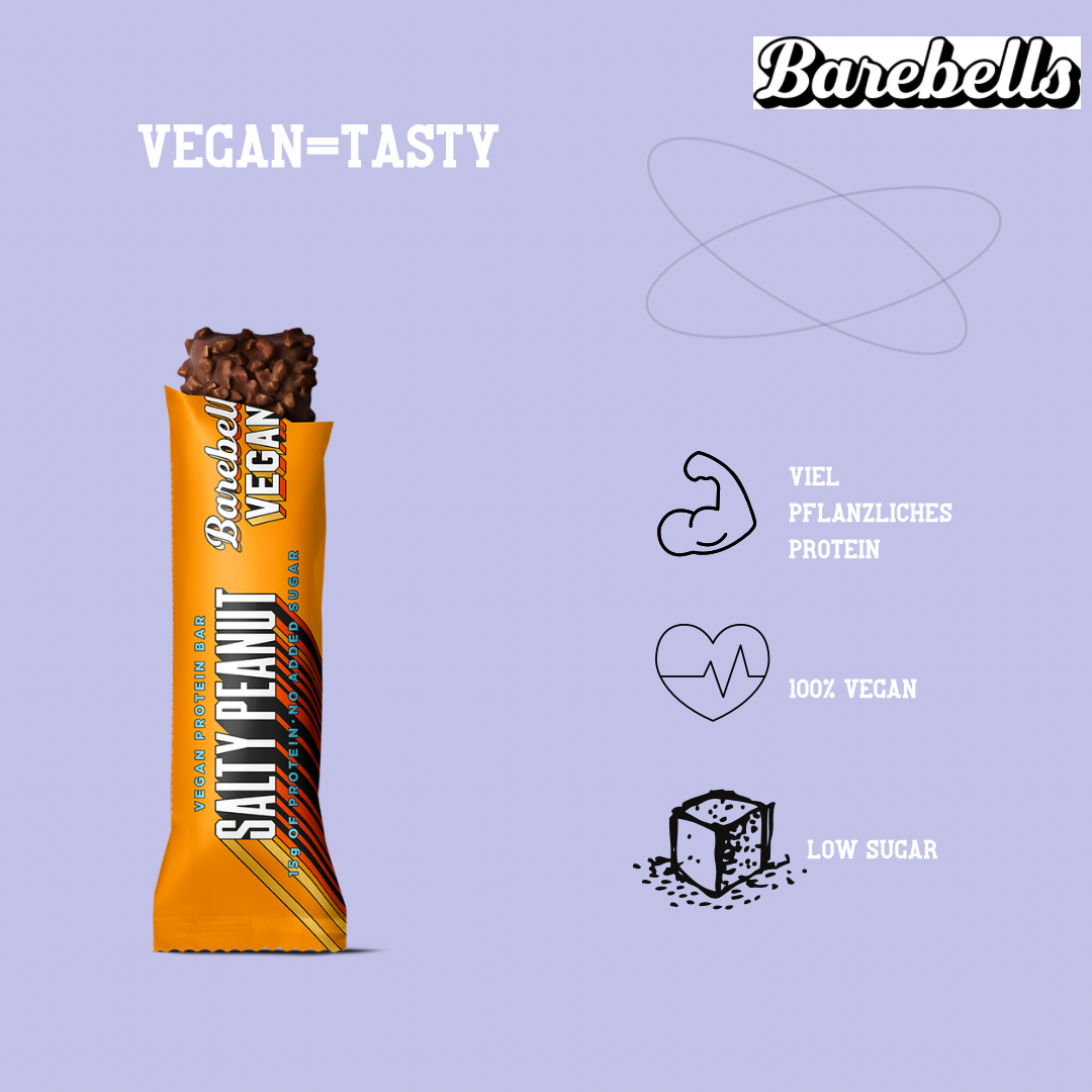 Barebells Vegan Protein Bar Salty Peanut 